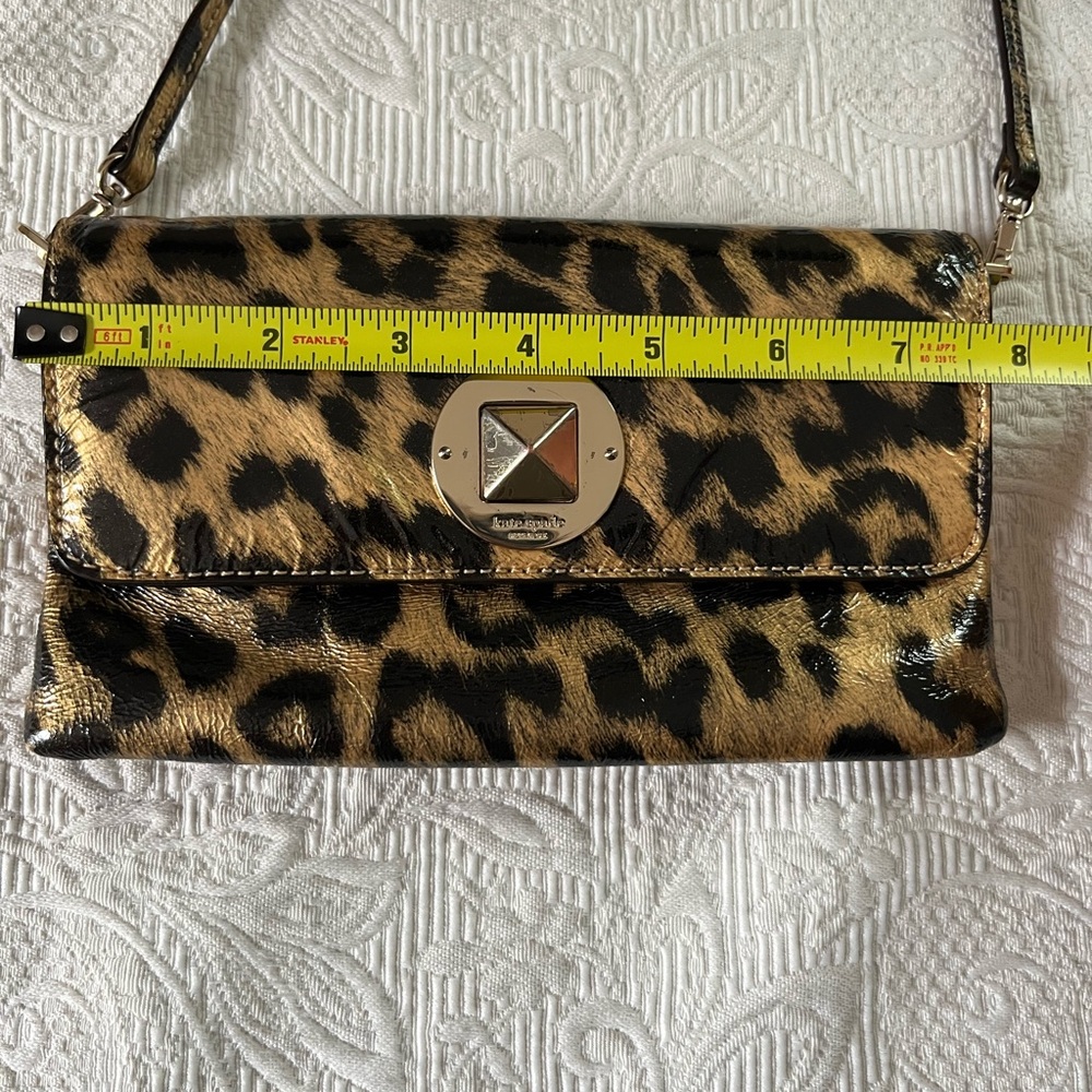 Kate Spade Leopard crossbody purse - Picture 6 of 7